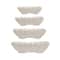 Hello Honey® Matte White Square Stoneware Scalloped Edge Serving Dish Set